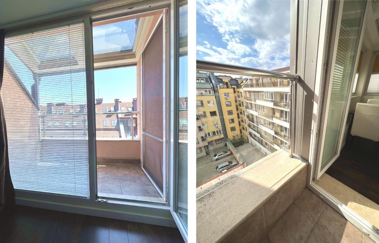 Unique Luxurious Jacuzzi Penthouse Duplex In City Center! 2 Baths! Free Parking! Sofya Dış mekan fotoğraf